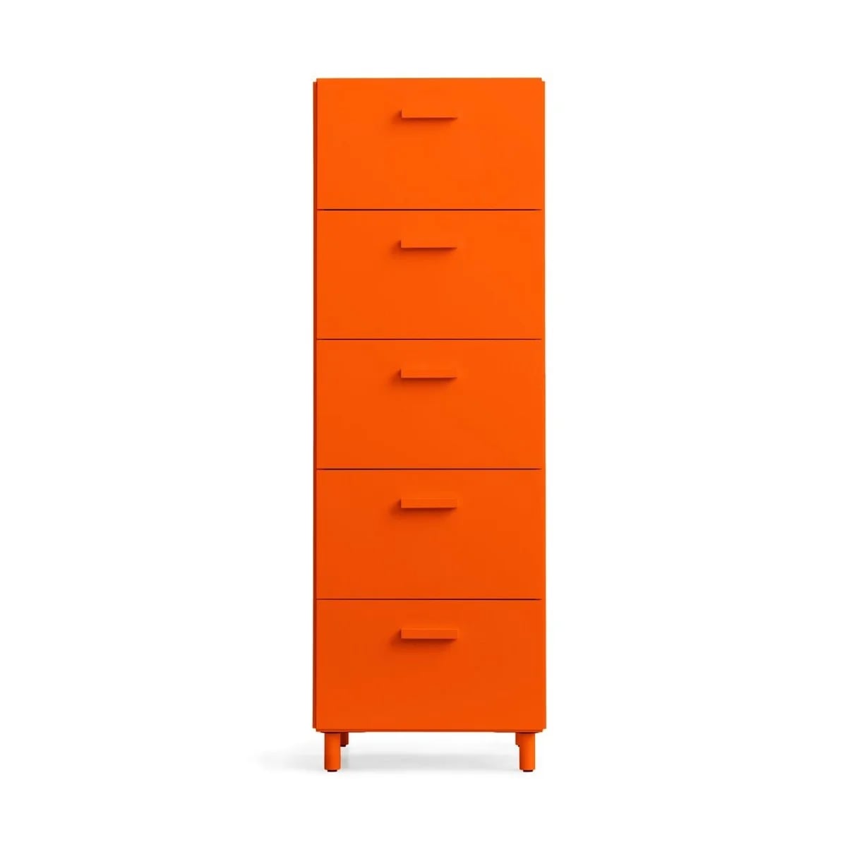Relief Chest of drawers tall orange - leg