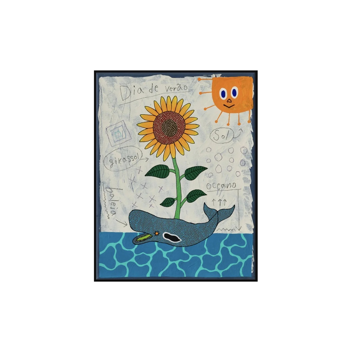 카즈야 하시모토, Summer's Day, 인테리어 그림 액자