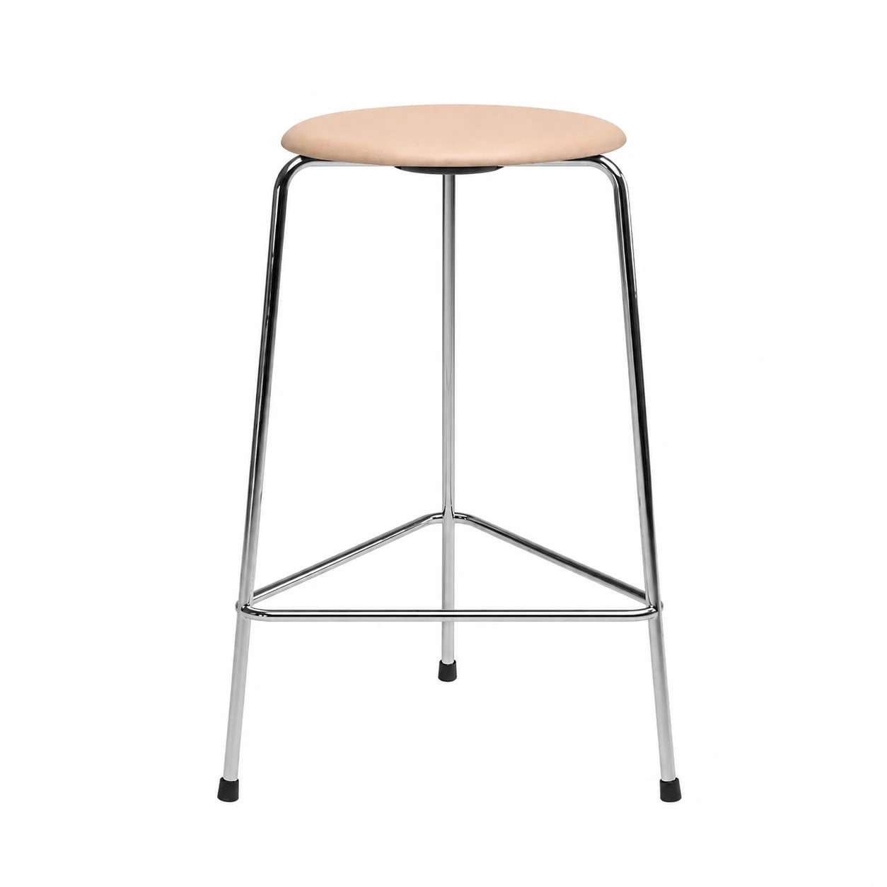 프리츠한센 HIGH DOT STOOL - NATURAL LEATHER