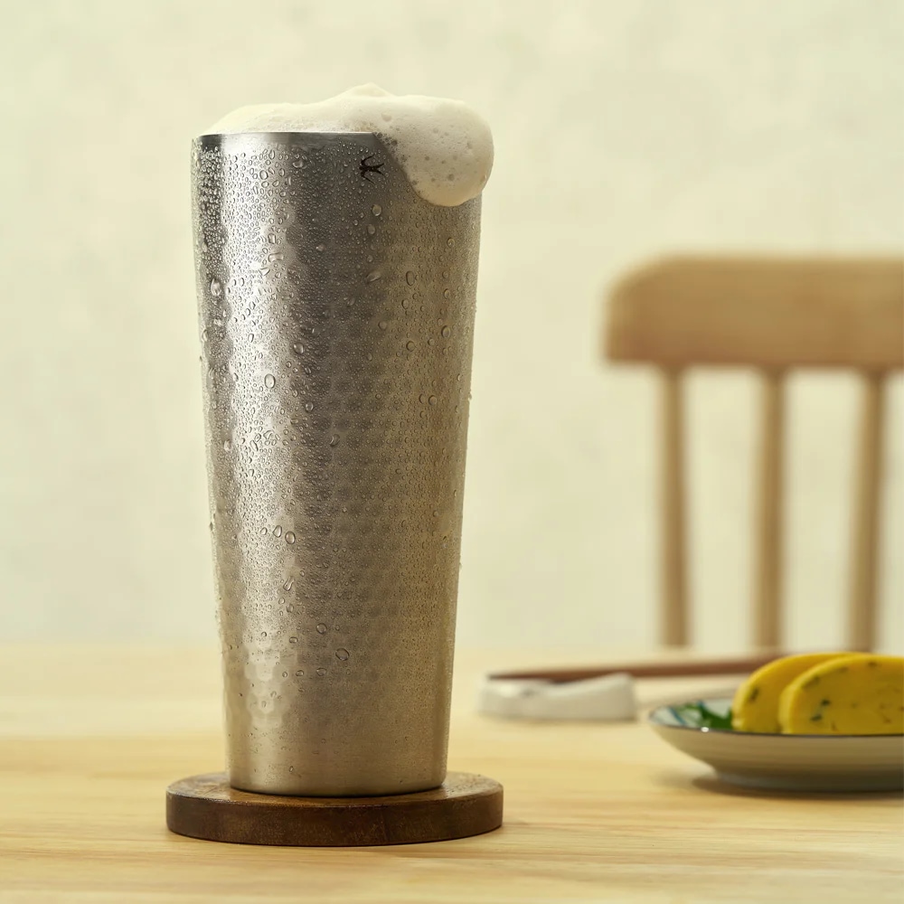 하로로 스텐 304 해머톤 아이스 컵 510ml
