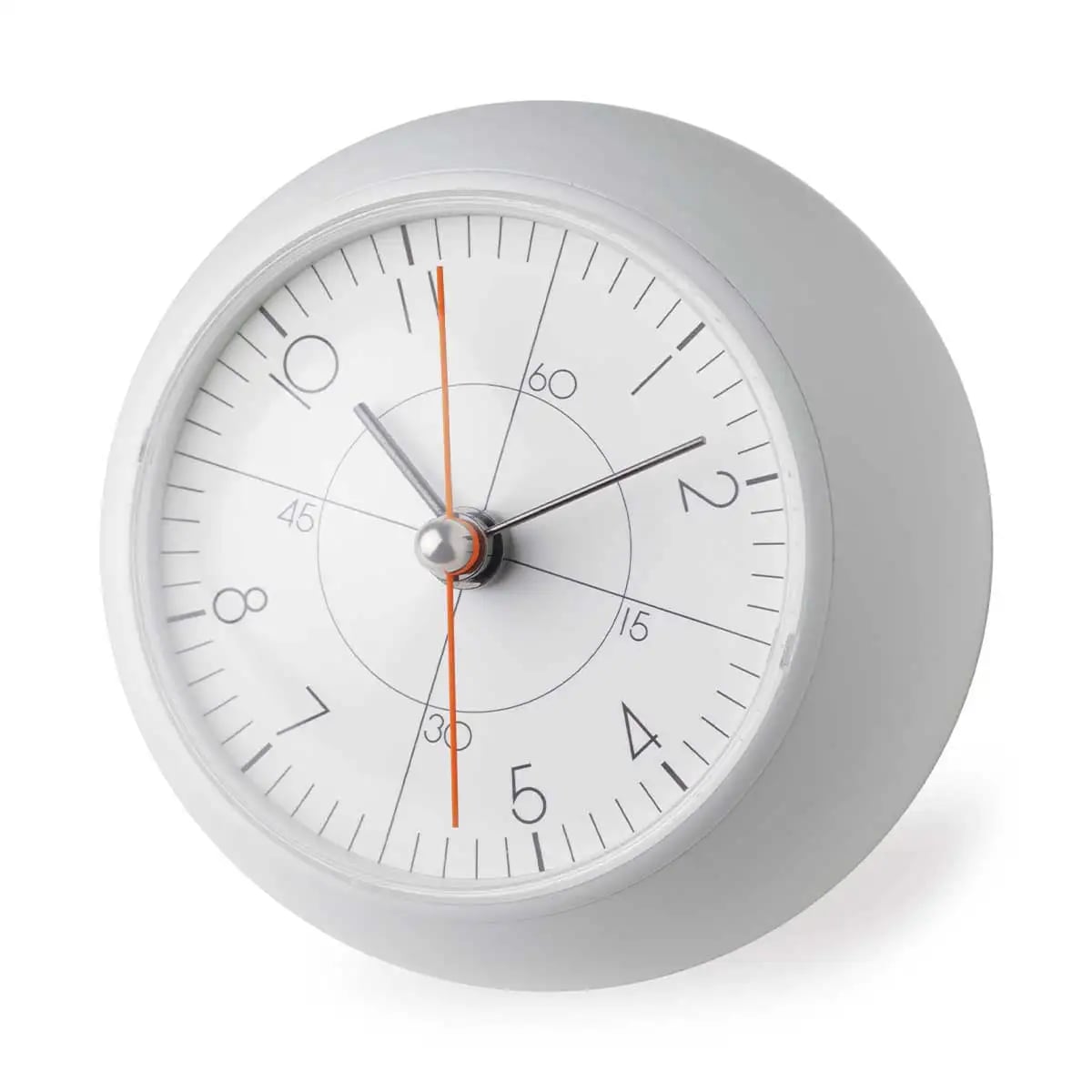 earth clock less white