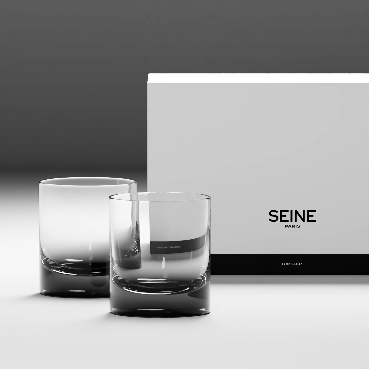 [센느파리] SEINE PARIS 크리스탈 글라스 NO.5 텀블러 글라스 2P세트