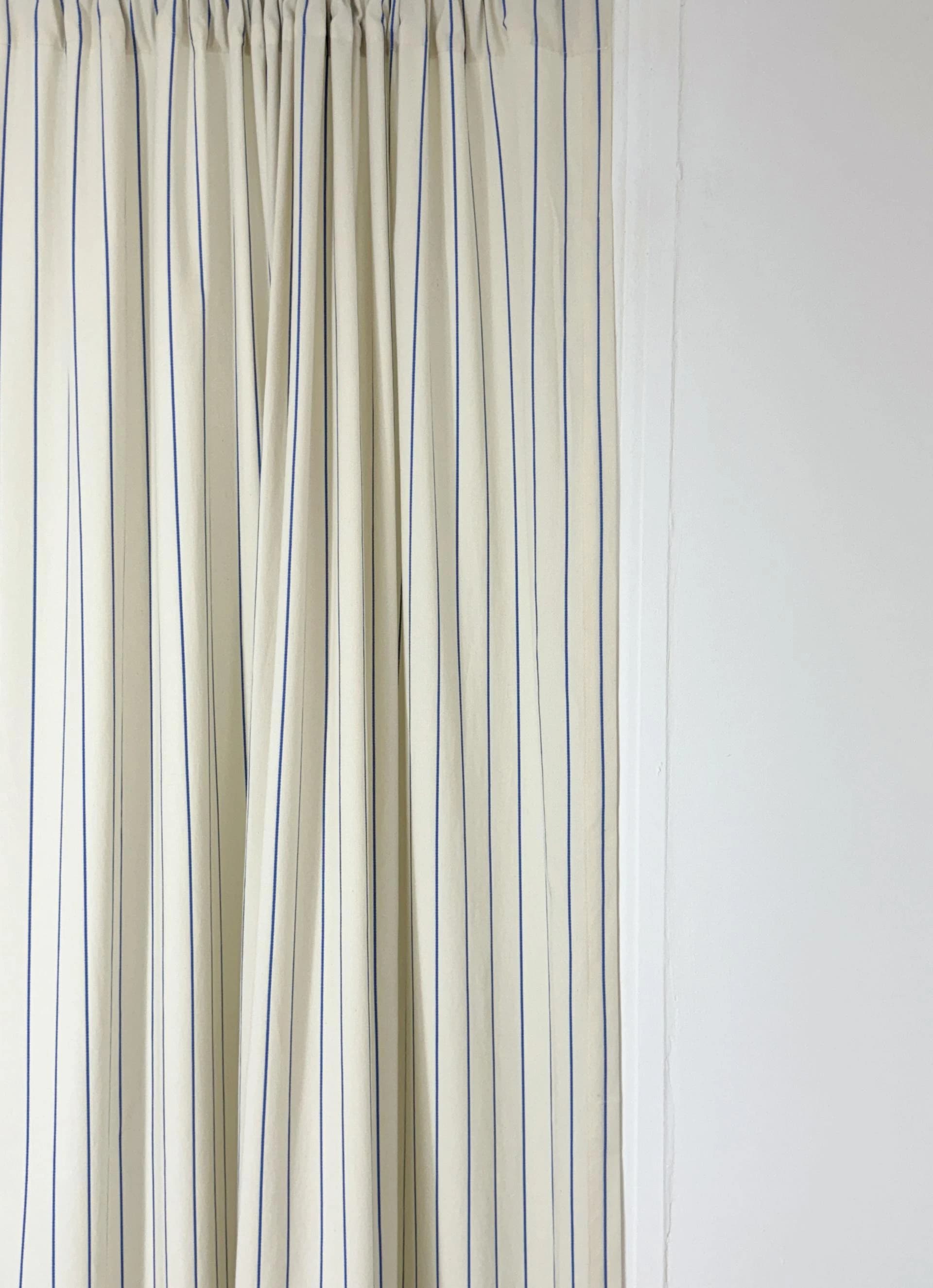 Blue Stripe Curtain