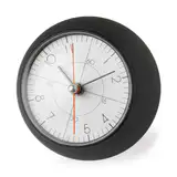 earth clock less black
