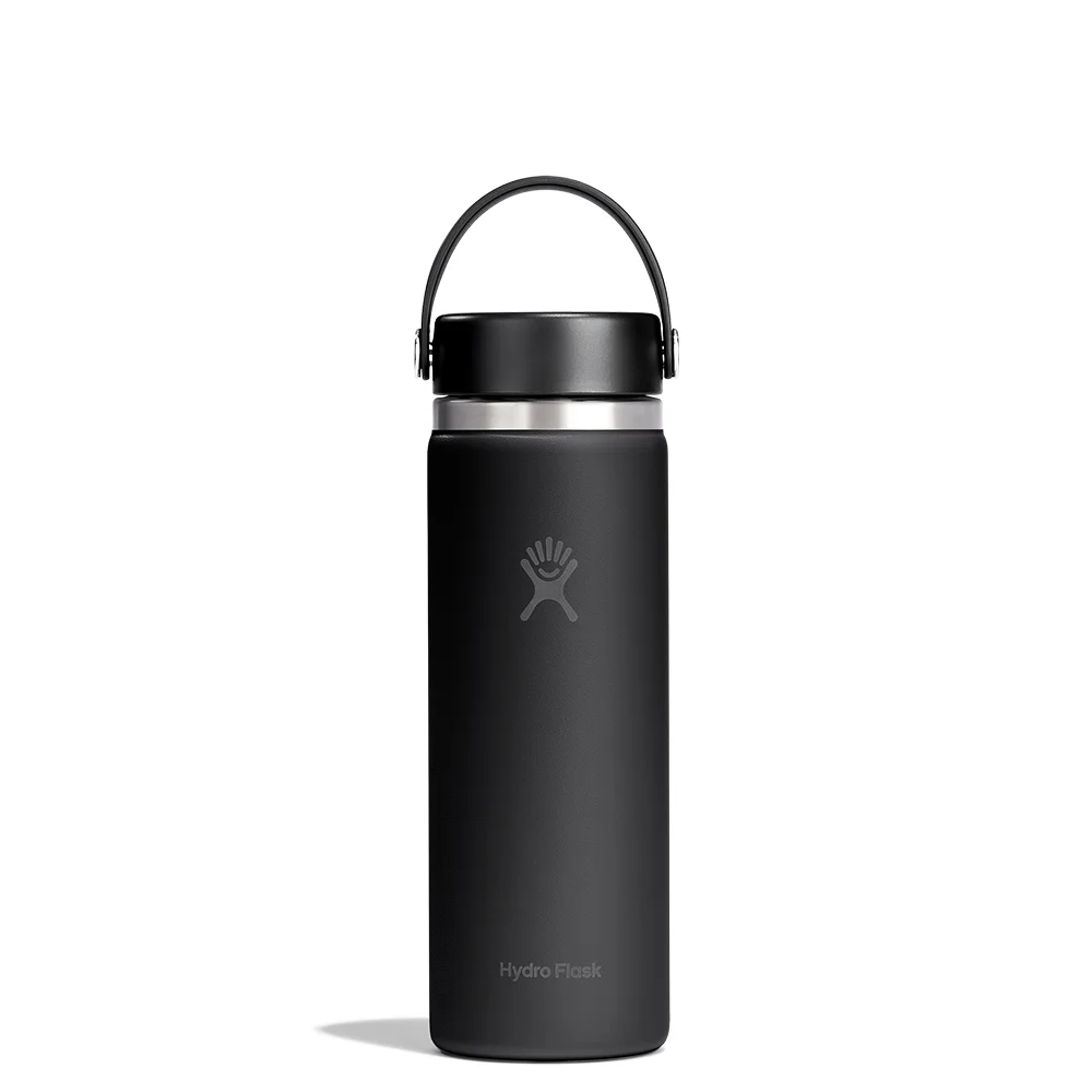 하이드로 플라스크 20온즈 591ml 와이드 플렉스캡 텀블러 블랙 뉴