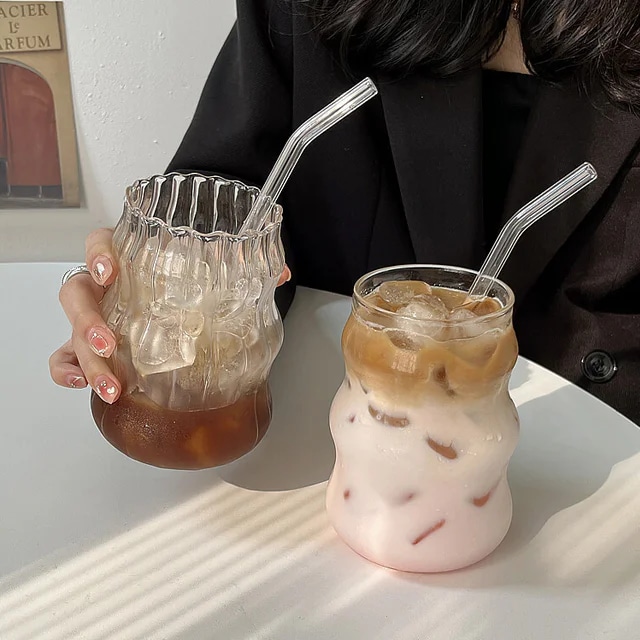 올리웨이브 내열 카페유리컵