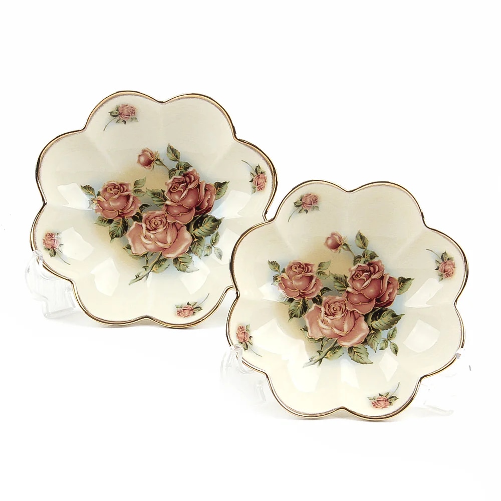 퀸로즈 연꽃접시(소) 2PCS