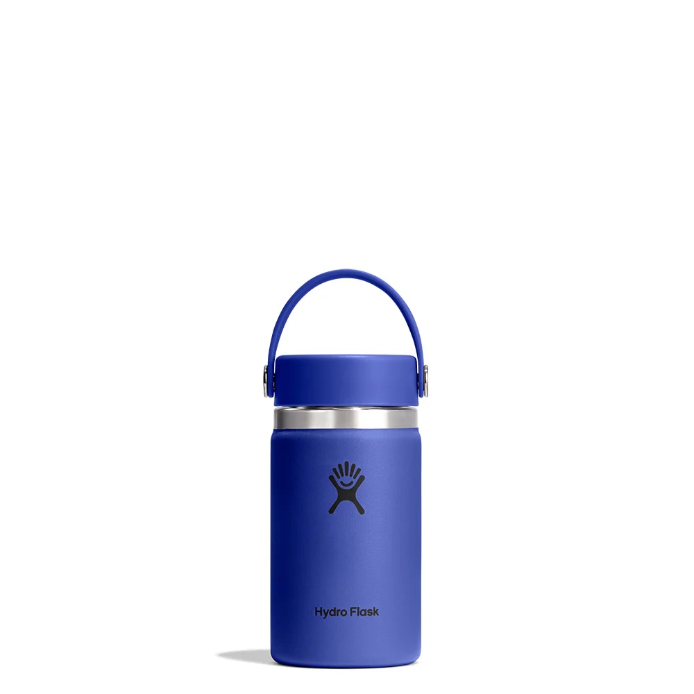 하이드로 플라스크 12온즈 354ml 와이드 플렉스캡 텀블러 카프리 블루