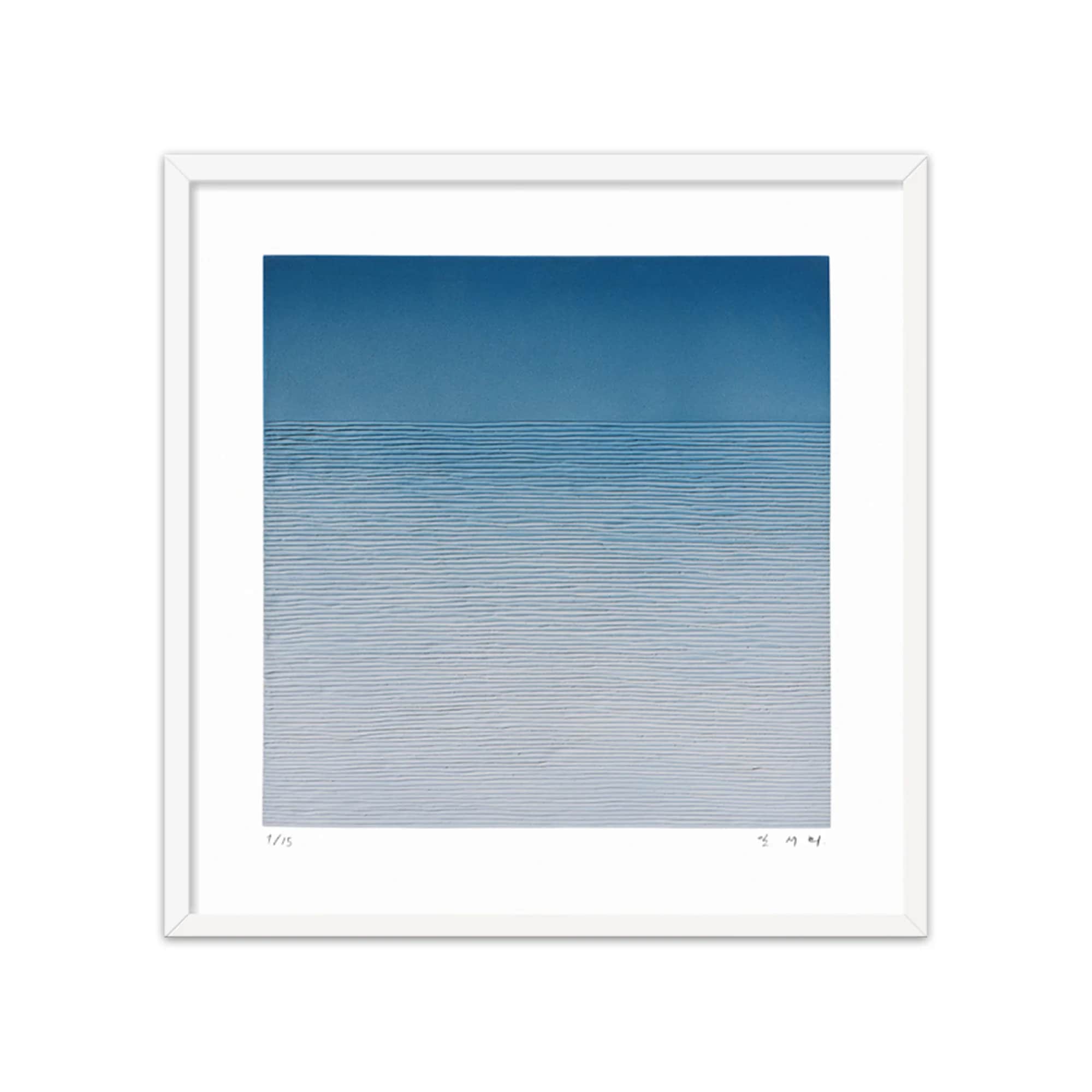 안서희 / 수평선 (Horizontal Line) 04 (15 Editions) 판화 그림