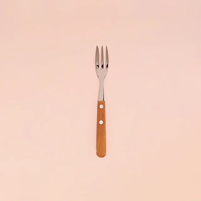 케이크 포크 체리나무