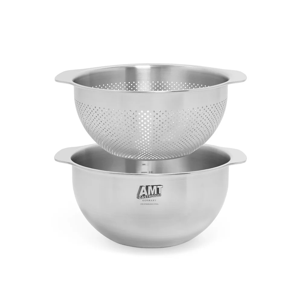 AMT 316 스텐 믹싱볼 + 타공세트 25cm