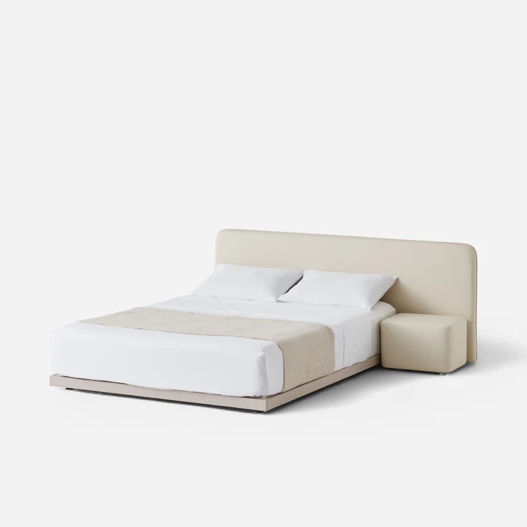 한샘 스테디 컴피 패밀리침대 K 킹 와이드헤드형 (충전 협탁, 매트별도)