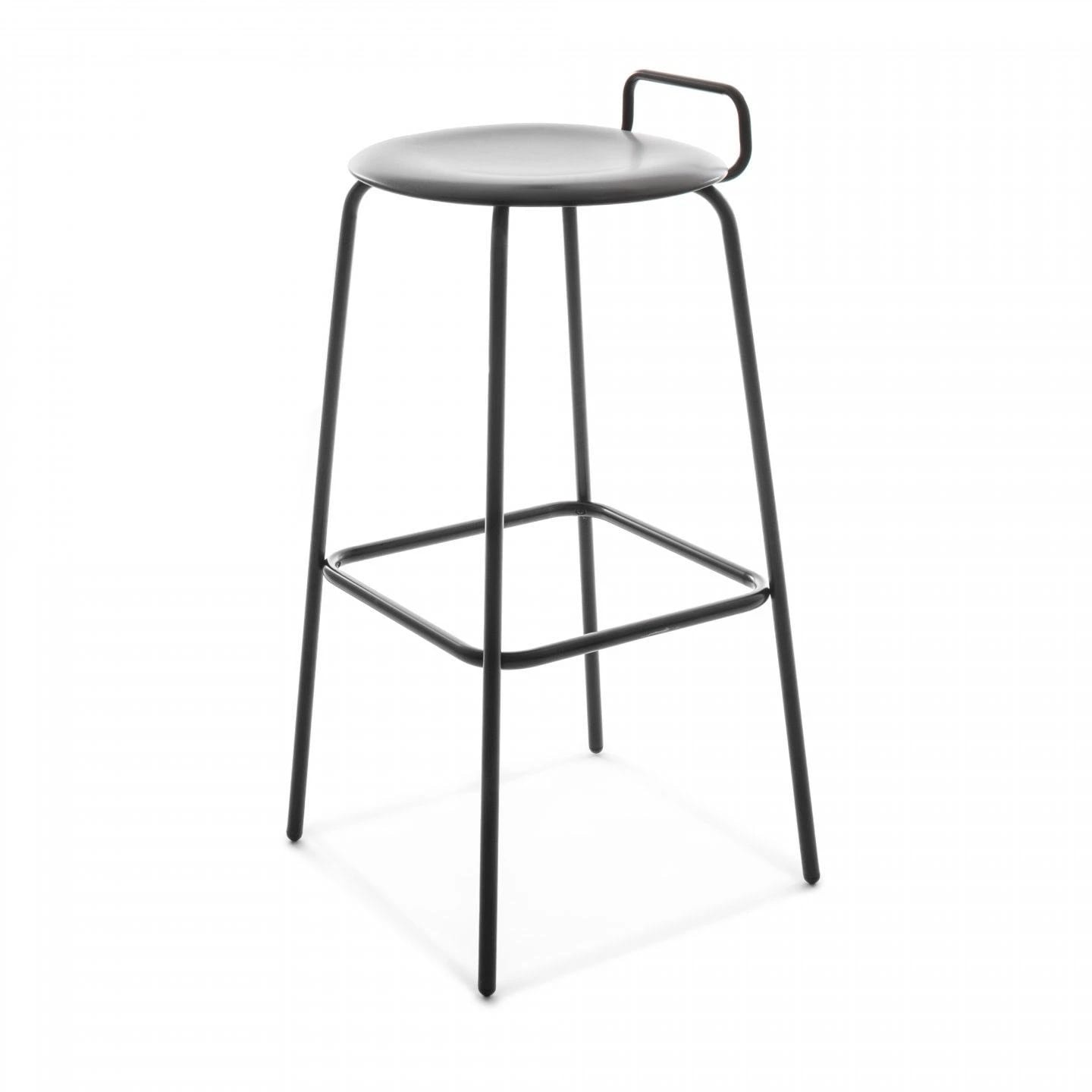 PRO COUNTER STOOL WITH BACK_Black
