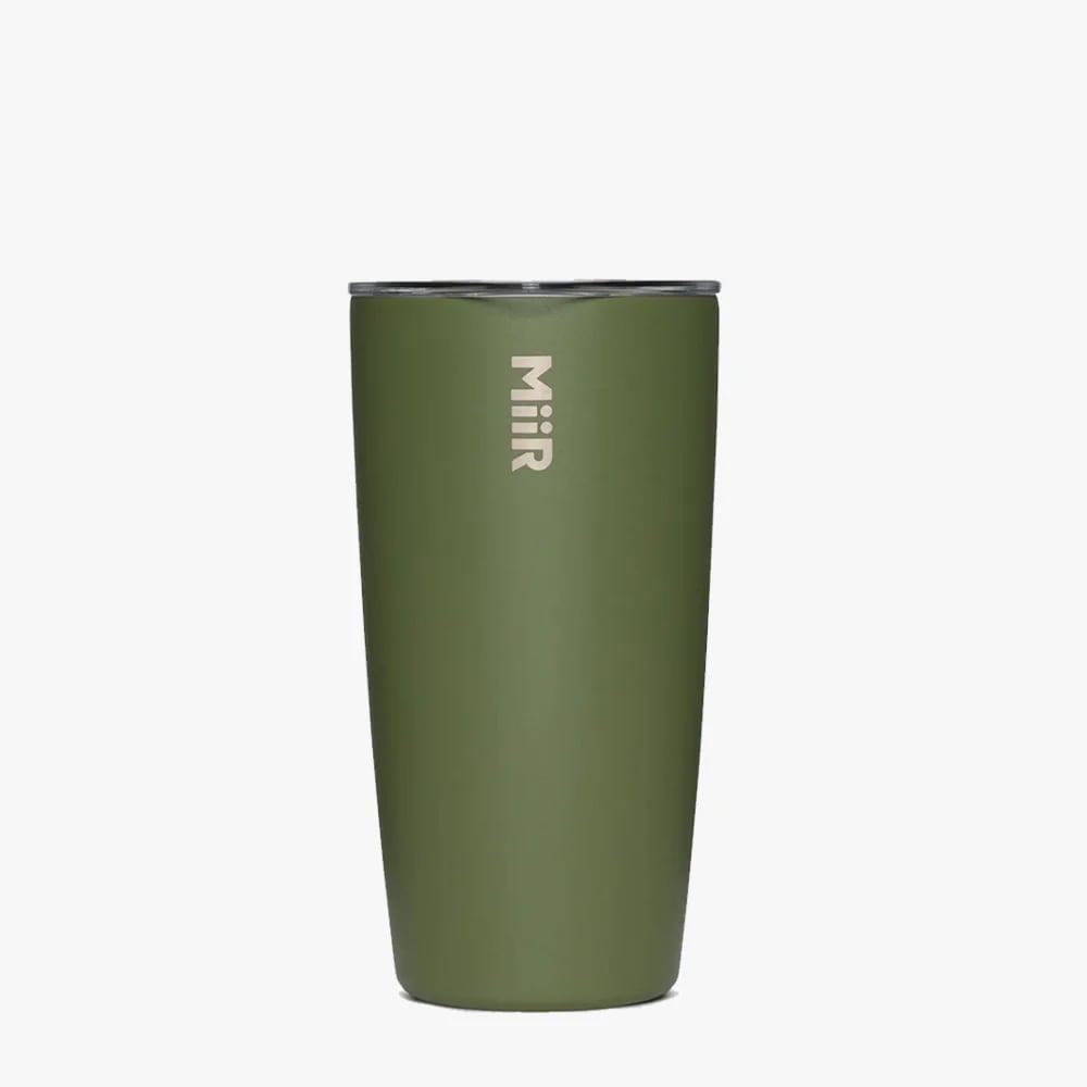 미르 베큠 인슐레이티드 텀블러(슬라이드 뚜껑) 16oz - 에버그린(Evergreen)