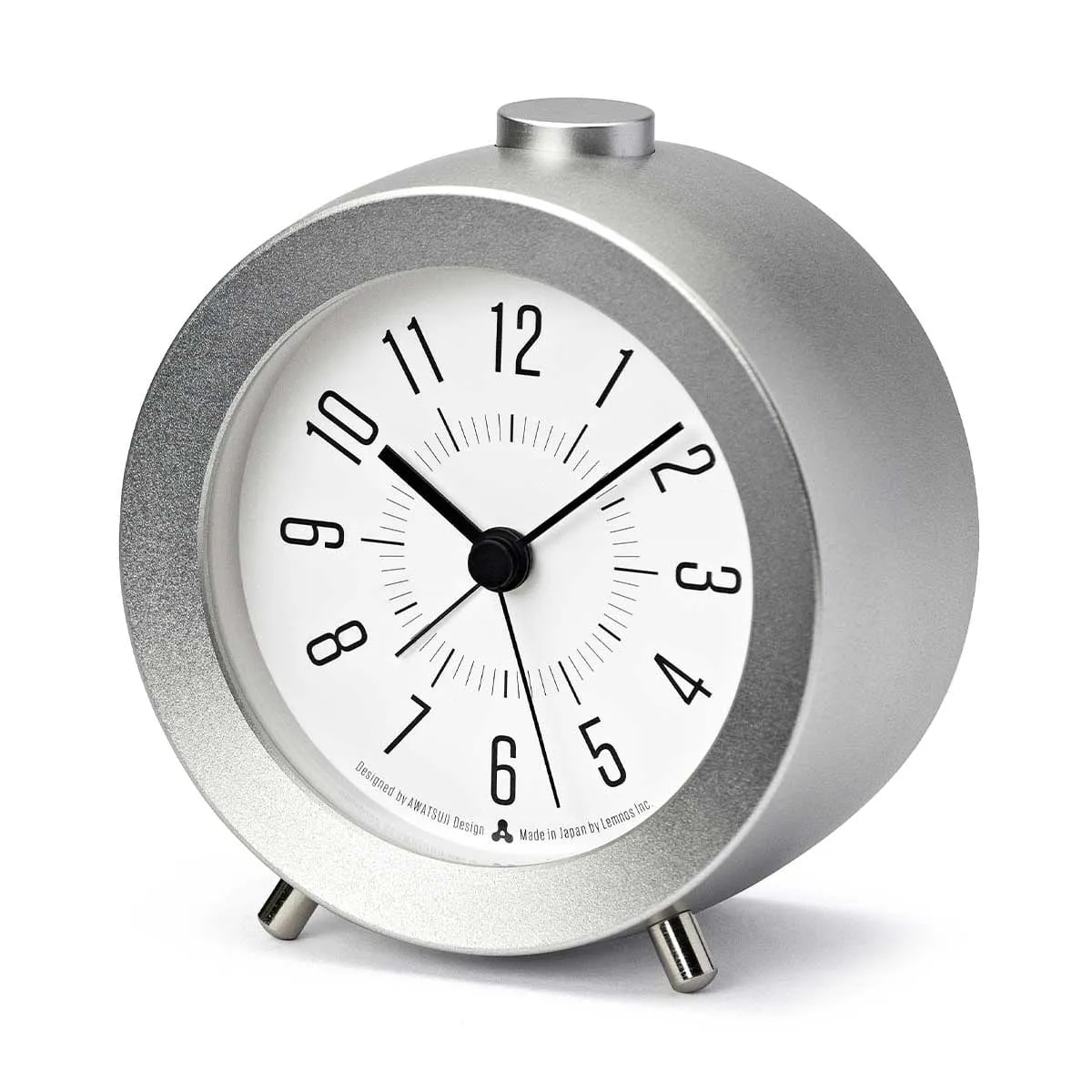 JIJI alarm clock silver