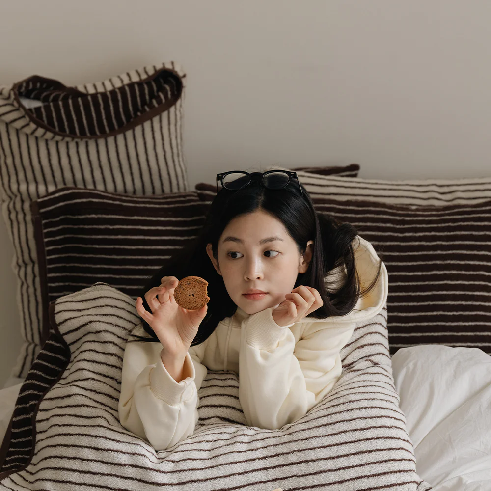 타월 모달 베개커버_쿠키