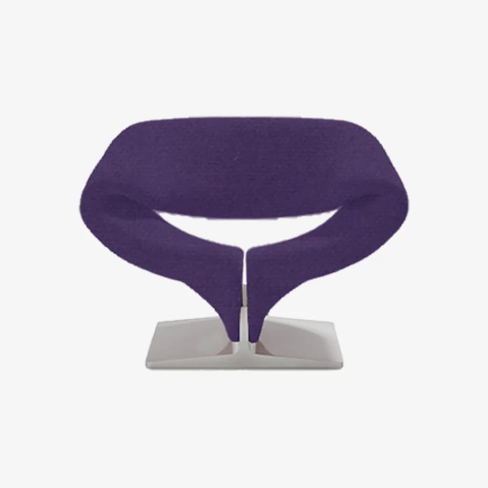리본 체어 (Kvardrat Tonus 0634 Purple)