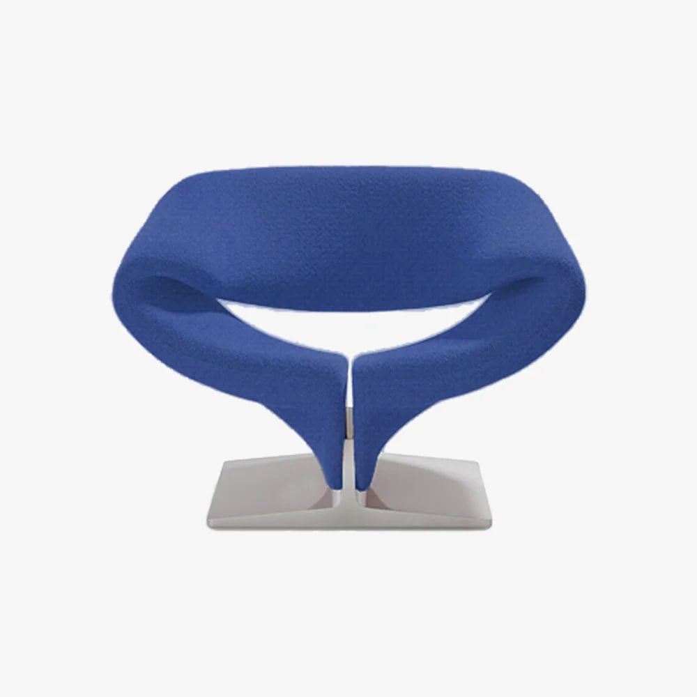 리본 체어 (Kvardrat Tonus 0754 Blue)