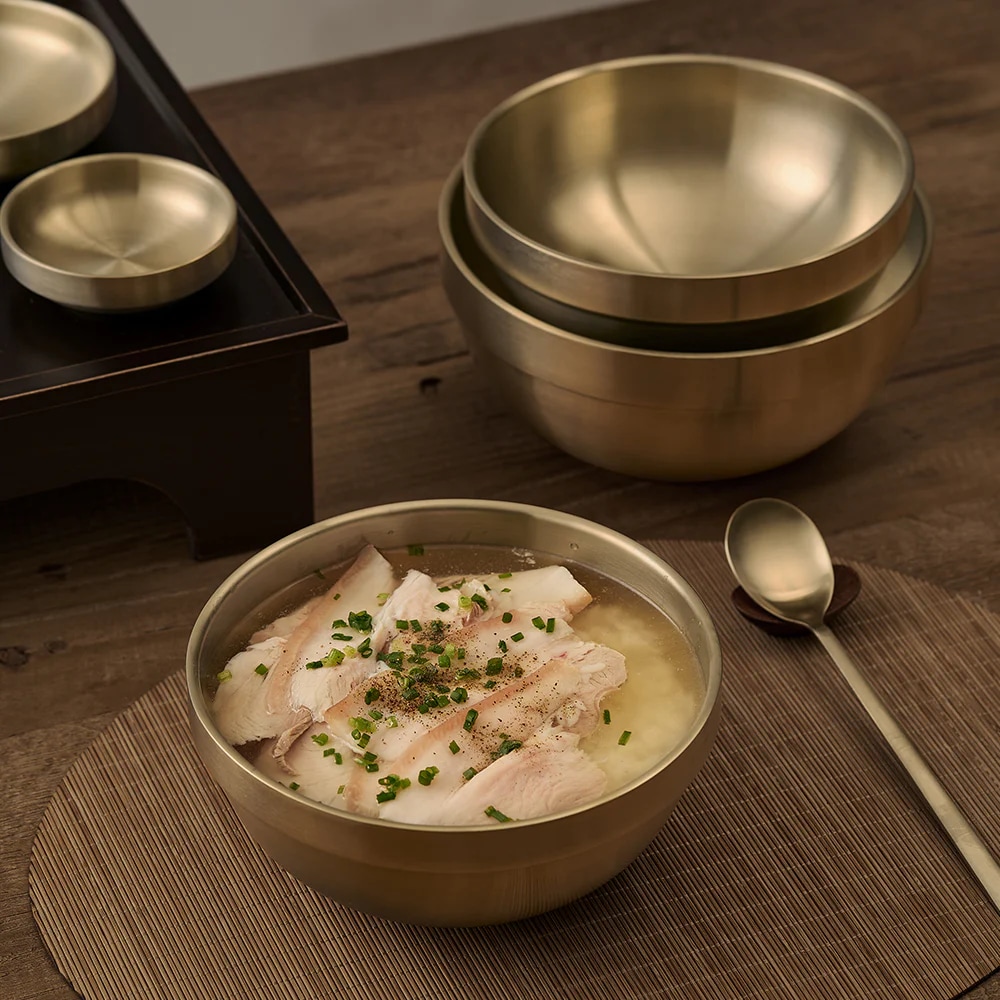 담음공방 정찬 보온 보냉 티타늄 스텐 탕기 중