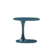 Awa Side Table_Glossy smoke blue