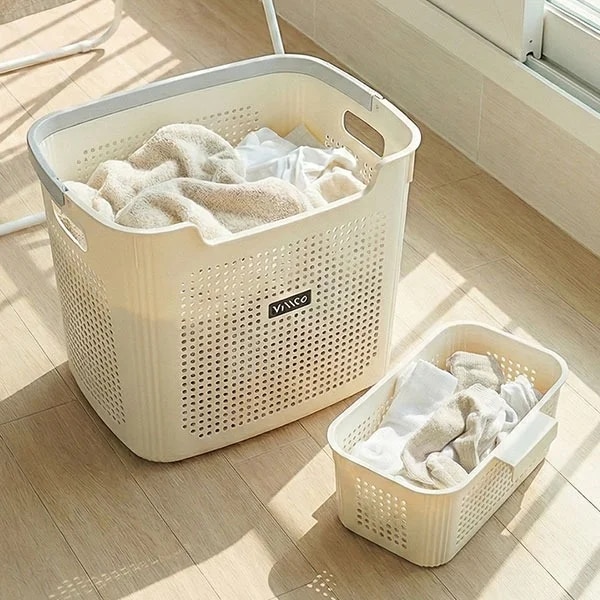 HICKIES 손잡이 분리 수납 빨래 세탁바구니 30L 세트