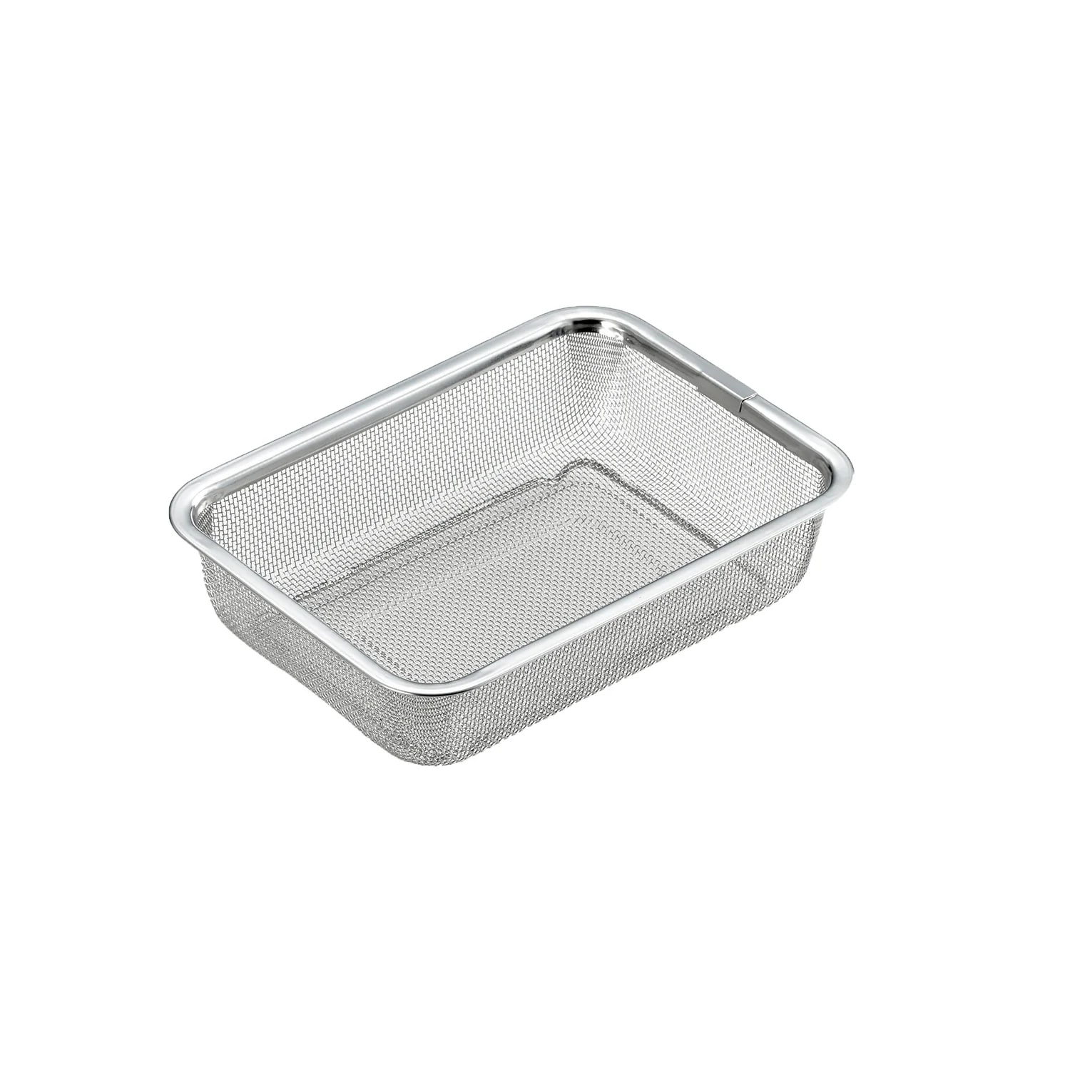 스텐 사각 채반 채망 20X15cm M