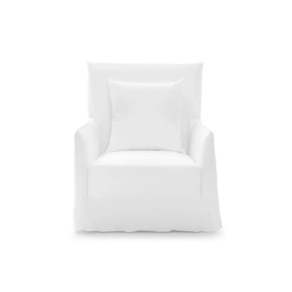 고스트 04 암체어 (CAT.B. basic white fabric)